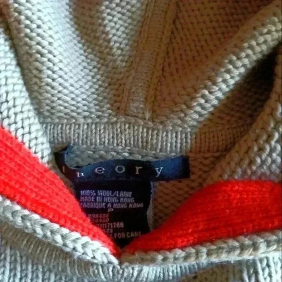 Theory Hoodie Sweater NWOT - Picture 3 of 8
